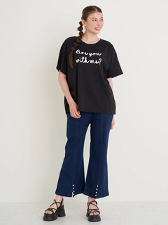 Re-J＆SUPURE(リジェイ＆スプル) |ロープ刺繍ロゴTシャツ