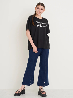 Re-J＆SUPURE(リジェイ＆スプル) |ロープ刺繍ロゴTシャツ