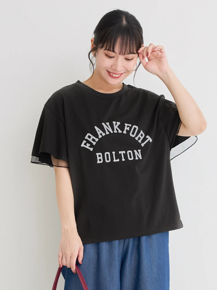 レア 美品 大きいサイズ バーバリー フリルTシャツ カットソー 半袖 黒 楽天市場】大きいサイズ レディース トップス Tシャツ