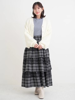 Re-J＆SUPURE(リジェイ＆スプル) |カットシャーリングプチハイネックトップス