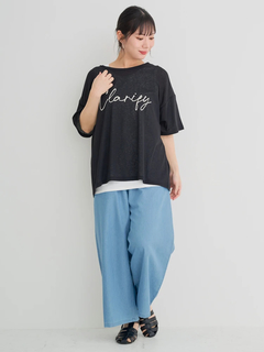 Re-J＆SUPURE(リジェイ＆スプル) |[SET]シアースラブロゴTシャツ×タンクトップ