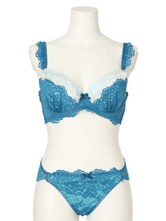 Re-J＆SUPURE(リジェイ＆スプル) |[D85-I95］ドーリーレースブラ＆ショーツ(モールドカップ)