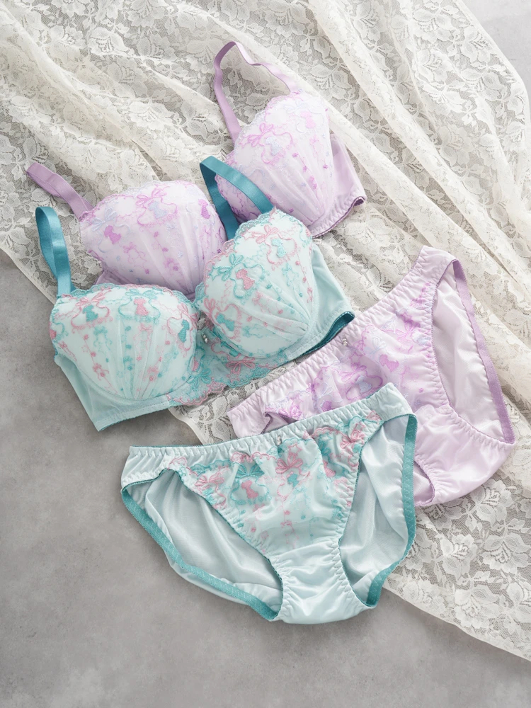 D85-H95]メルヘンパピーブラ＆ショーツ(バイリーンカップ)（大きい