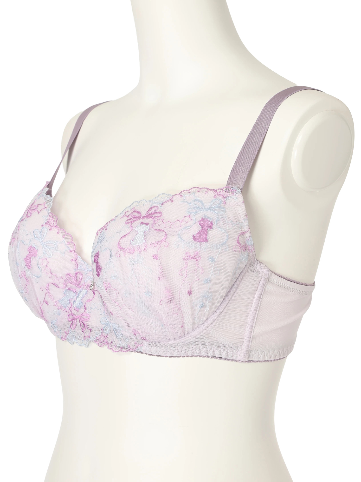 D85-H95]メルヘンパピーブラ＆ショーツ(バイリーンカップ)（大きい