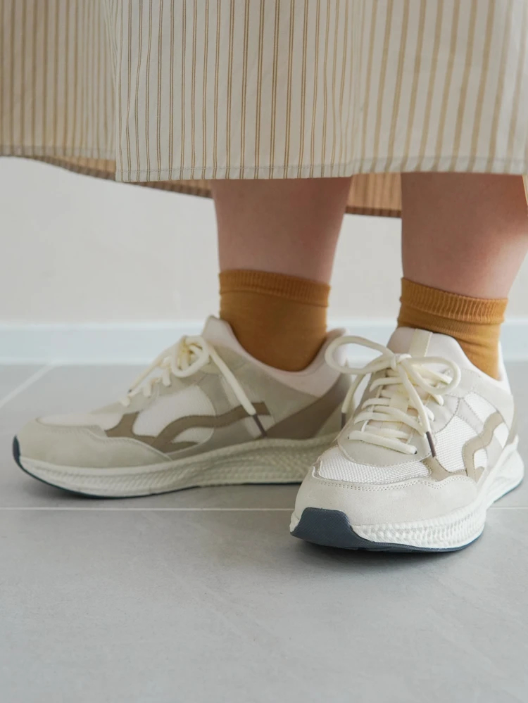 大人気　完売品　ラファーファ　シューズ　スニーカー　大きいサイズ　3L la farfa SHOES/ラ・ファーファシューズ】厚底スニーカー