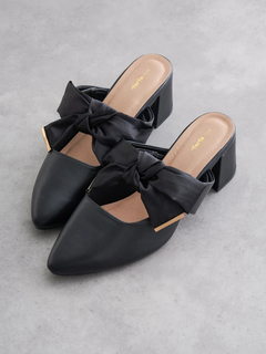 Re-J＆SUPURE(リジェイ＆スプル) |【la farfa SHOES/ラ・ファーファシューズ】リボン2WAYミュール