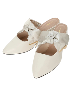 Re-J＆SUPURE(リジェイ＆スプル) |【la farfa SHOES/ラ・ファーファシューズ】リボン2WAYミュール