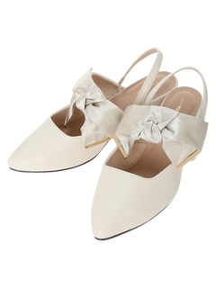 Re-J＆SUPURE(リジェイ＆スプル) |【la farfa SHOES/ラ・ファーファシューズ】リボン2WAYミュール