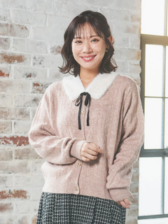 Re-J＆SUPURE(リジェイ＆スプル) |ティペット付き2WAYカーディガン