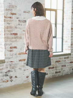 Re-J＆SUPURE(リジェイ＆スプル) |ティペット付き2WAYカーディガン