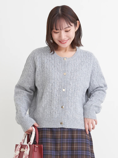 Re-J＆SUPURE(リジェイ＆スプル) |ティペット付き2WAYカーディガン