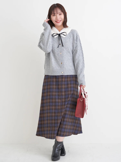 Re-J＆SUPURE(リジェイ＆スプル) |ティペット付き2WAYカーディガン