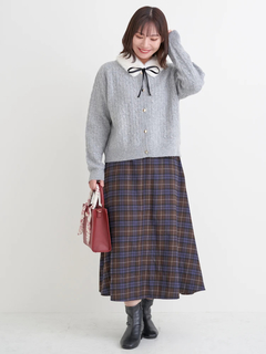 Re-J＆SUPURE(リジェイ＆スプル) |ティペット付き2WAYカーディガン