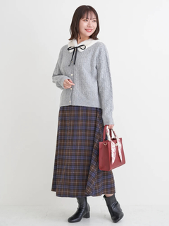 Re-J＆SUPURE(リジェイ＆スプル) |ティペット付き2WAYカーディガン