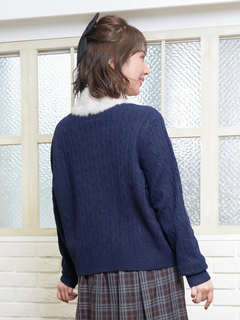 Re-J＆SUPURE(リジェイ＆スプル) |ティペット付き2WAYカーディガン