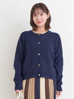 Re-J＆SUPURE(リジェイ＆スプル) |ティペット付き2WAYカーディガン