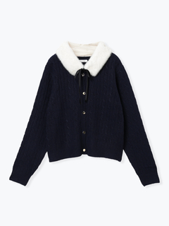 Re-J＆SUPURE(リジェイ＆スプル) |ティペット付き2WAYカーディガン