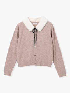 Re-J＆SUPURE(リジェイ＆スプル) |ティペット付き2WAYカーディガン