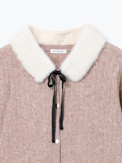 Re-J＆SUPURE(リジェイ＆スプル) |ティペット付き2WAYカーディガン