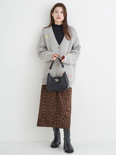 Re-J＆SUPURE(リジェイ＆スプル) |サガラ刺繍ワッペンニットカーディガン