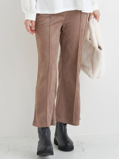 Re-J＆SUPURE(リジェイ＆スプル) |スエードポンチフレアパンツ