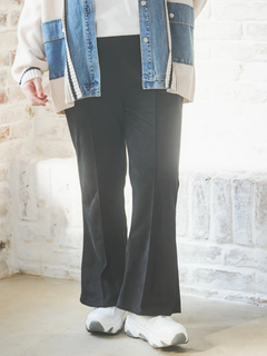 Re-J＆SUPURE(リジェイ＆スプル) |スエードポンチフレアパンツ