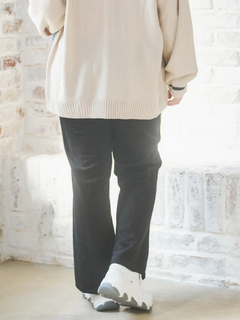 Re-J＆SUPURE(リジェイ＆スプル) |スエードポンチフレアパンツ