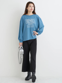 Re-J＆SUPURE(リジェイ＆スプル) |スエードポンチフレアパンツ