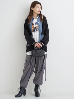 Re-J＆SUPURE(リジェイ＆スプル) |サイドZIPカーゴパンツ