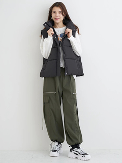 Re-J＆SUPURE(リジェイ＆スプル) |サイドZIPカーゴパンツ