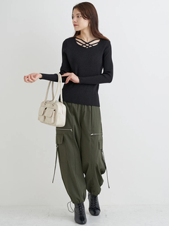 Re-J＆SUPURE(リジェイ＆スプル) |サイドZIPカーゴパンツ