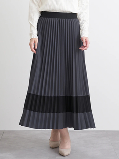 Re-J＆SUPURE(リジェイ＆スプル) |ポンチ配色プリーツスカート