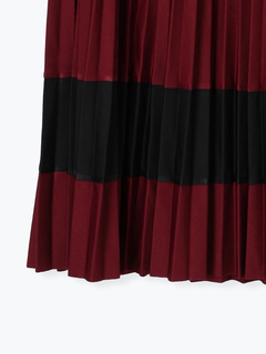 Re-J＆SUPURE(リジェイ＆スプル) |ポンチ配色プリーツスカート