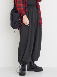 Re-J＆SUPURE(リジェイ＆スプル) |裾ドロストスウェットワイドパンツ