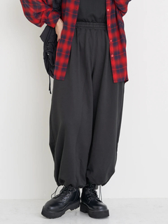 Re-J＆SUPURE(リジェイ＆スプル) |裾ドロストスウェットワイドパンツ