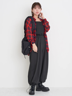 Re-J＆SUPURE(リジェイ＆スプル) |裾ドロストスウェットワイドパンツ