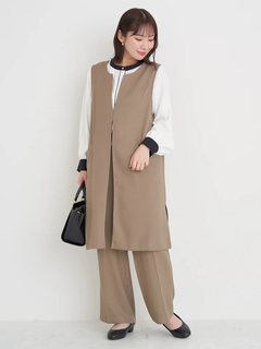 Re-J＆SUPURE(リジェイ＆スプル) |アーバンツイルロングジレ（セットアップ可）