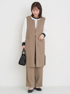 Re-J＆SUPURE(リジェイ＆スプル) |アーバンツイルロングジレ（セットアップ可）