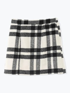 Re-J＆SUPURE(リジェイ＆スプル) |起毛チェック柄台形ミニスカート