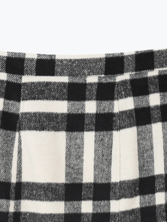 Re-J＆SUPURE(リジェイ＆スプル) |起毛チェック柄台形ミニスカート