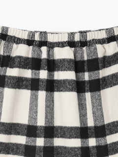 Re-J＆SUPURE(リジェイ＆スプル) |起毛チェック柄台形ミニスカート