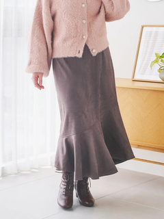 Re-J＆SUPURE(リジェイ＆スプル) |スエードポンチビット付きマーメイドスカート