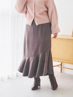 Re-J＆SUPURE(リジェイ＆スプル) |スエードポンチビット付きマーメイドスカート