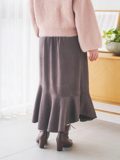 Re-J＆SUPURE(リジェイ＆スプル) |スエードポンチビット付きマーメイドスカート