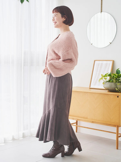 Re-J＆SUPURE(リジェイ＆スプル) |スエードポンチビット付きマーメイドスカート