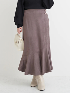 Re-J＆SUPURE(リジェイ＆スプル) |スエードポンチビット付きマーメイドスカート