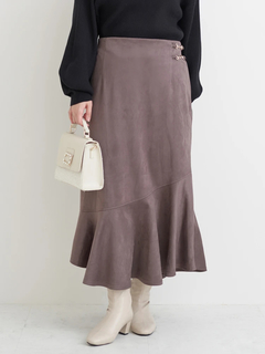 Re-J＆SUPURE(リジェイ＆スプル) |スエードポンチビット付きマーメイドスカート