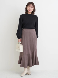 Re-J＆SUPURE(リジェイ＆スプル) |スエードポンチビット付きマーメイドスカート