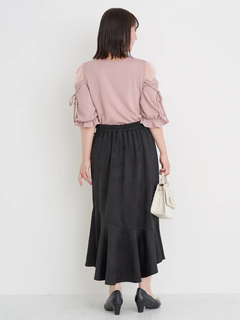 Re-J＆SUPURE(リジェイ＆スプル) |スエードポンチビット付きマーメイドスカート