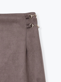 Re-J＆SUPURE(リジェイ＆スプル) |スエードポンチビット付きマーメイドスカート